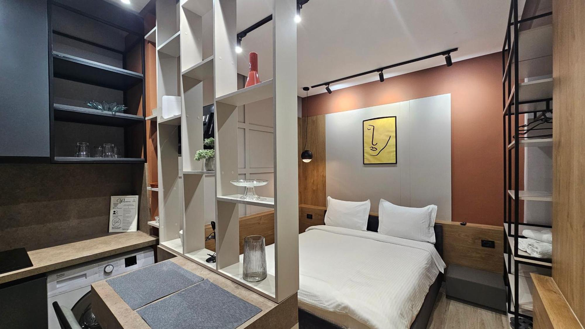 Tam Serviced Studio Apartments Next To Blloku ティラナ エクステリア 写真