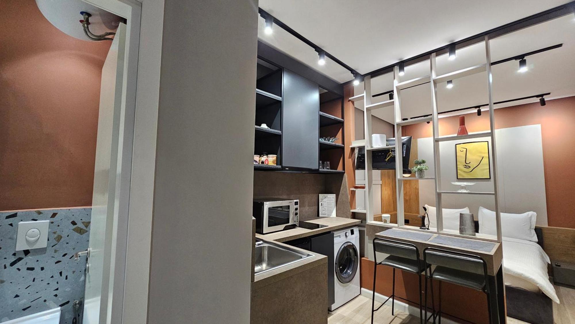 Tam Serviced Studio Apartments Next To Blloku ティラナ エクステリア 写真